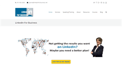 Desktop Screenshot of linkedinforbusiness.net